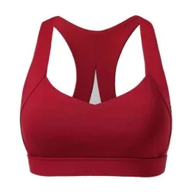 Wire Free Patchwork Quick-dry Shockproof Fitness Sports Bra