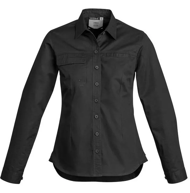 Womens Lightweight Tradie Shirt - Long Sleeve