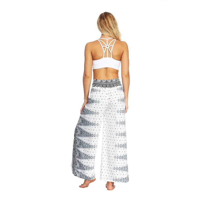 Women's Yoga Mandala Open Leg Pants