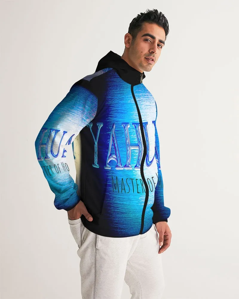 Yahuah-Master of Hosts 01-01 Men's Designer Windbreaker